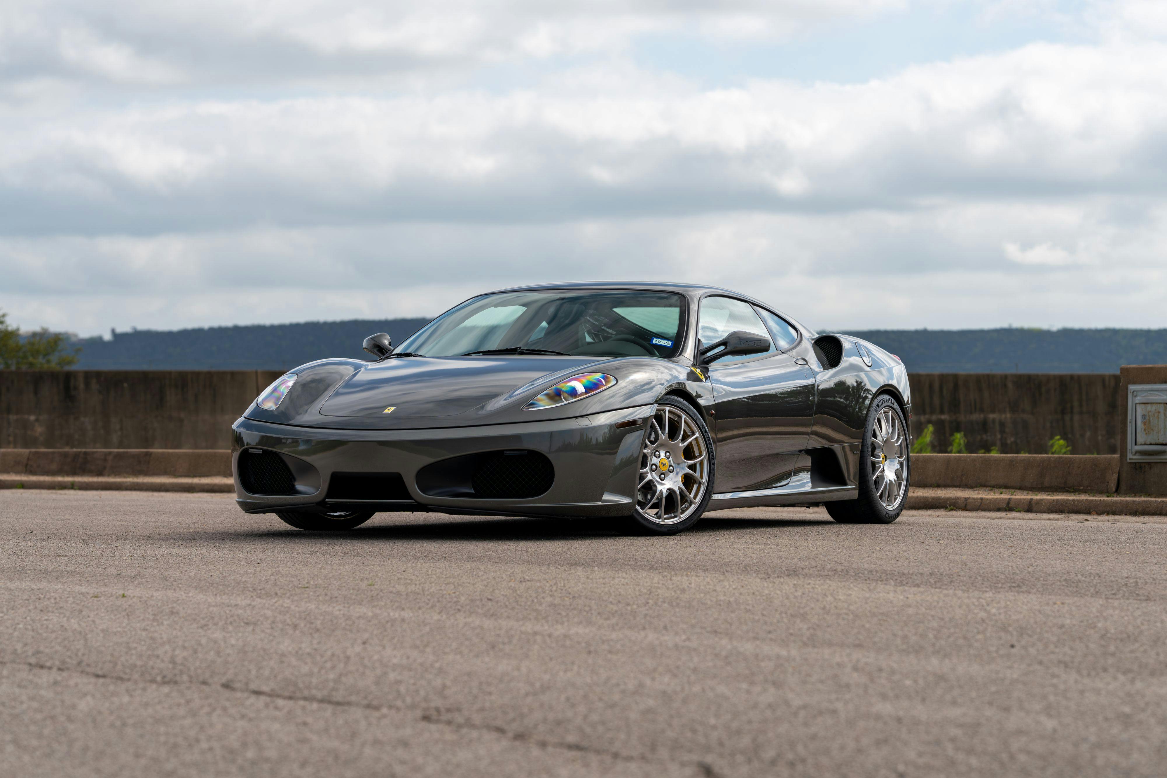 2008 Ferrari F430 in Grigio Silverstone on Black in Lakeway, TX.