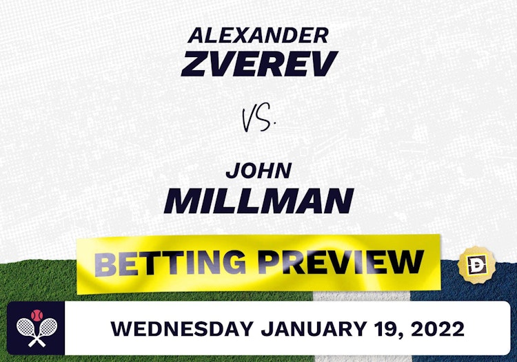 Alexander Zverev vs. John Millman Predictions - Jan 19, 2022