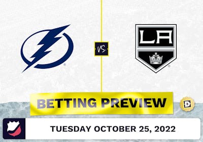 Lightning vs. Kings Prediction and Odds - Oct 25, 2022