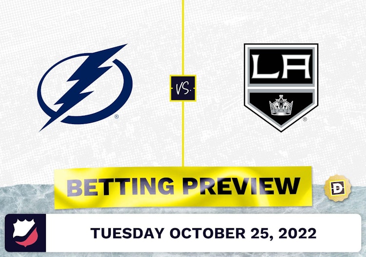 Lightning vs. Kings Prediction and Odds - Oct 25, 2022