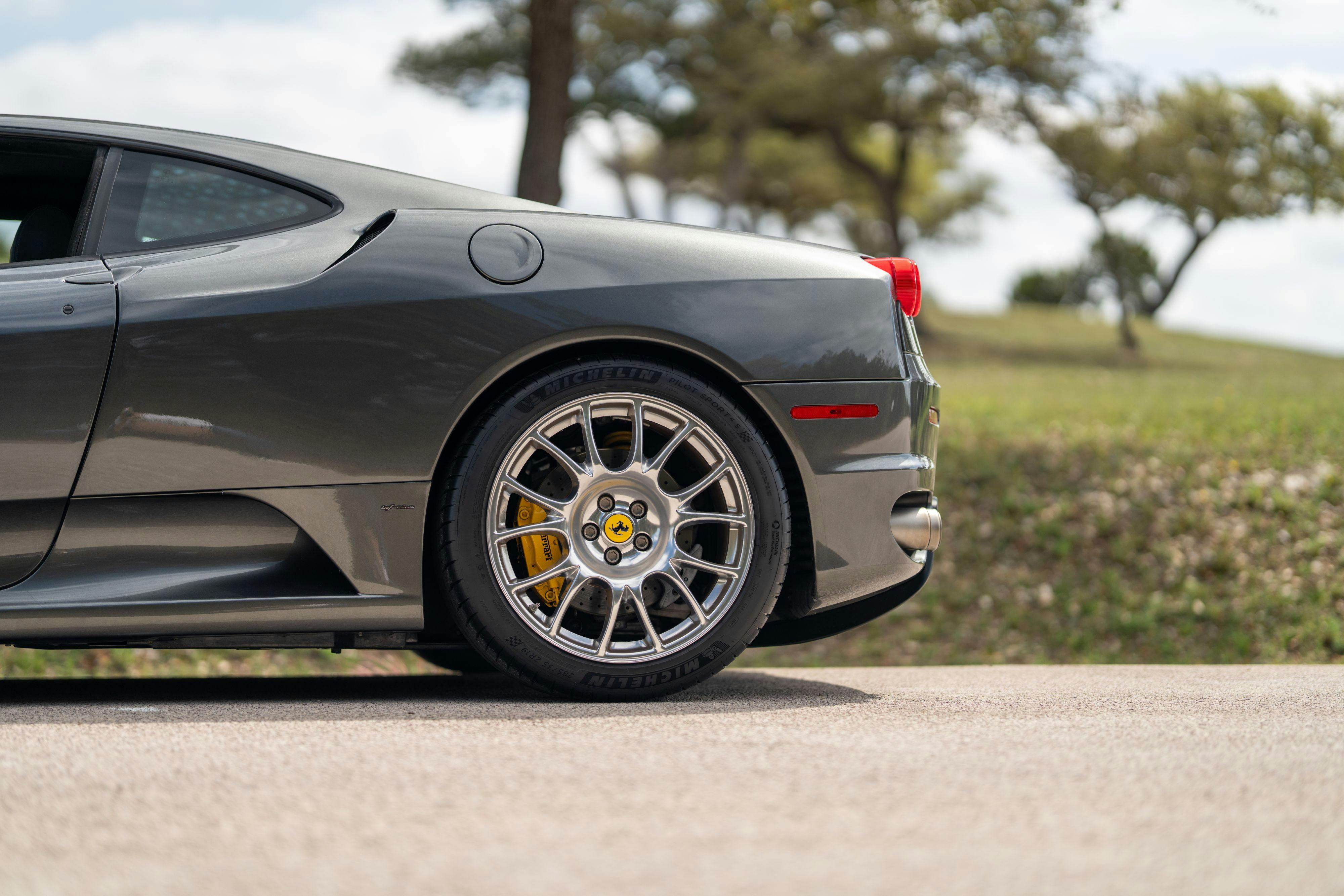 2008 Ferrari F430 in Grigio Silverstone on Black in Lakeway, TX.