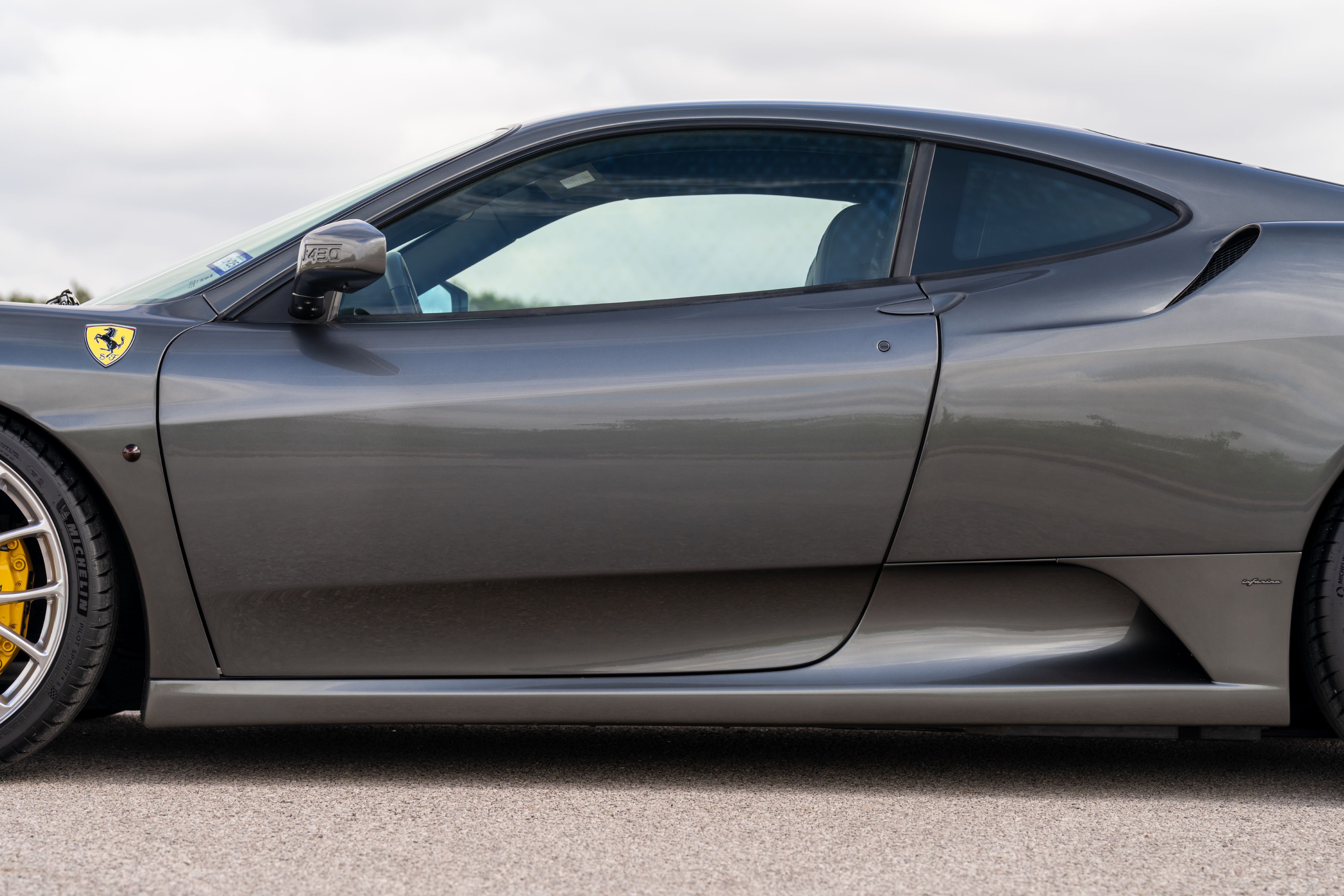 2008 Ferrari F430 in Grigio Silverstone on Black in Lakeway, TX.