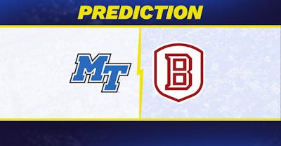 Middle Tennessee vs. Bradley Prediction: Bradley Predicted to Win College Basketball Matchup [11/24/2024]