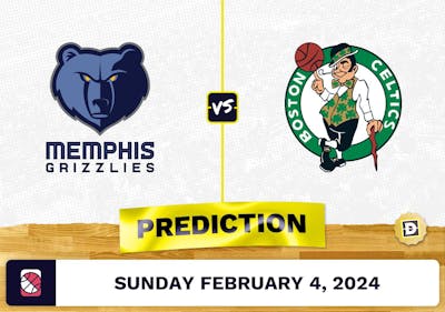 Memphis Grizzlies vs. Boston Celtics Prediction, Odds, NBA Picks [2/4/2024]