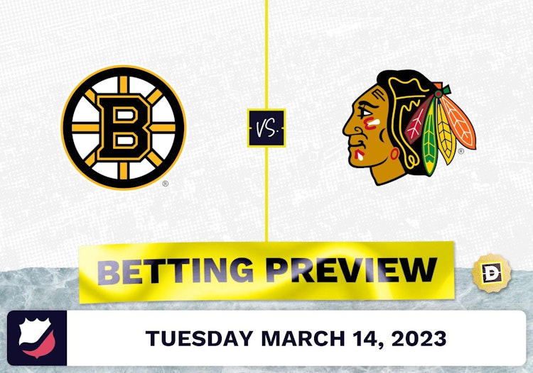 Bruins vs. Blackhawks Prediction and Odds - Mar 14, 2023