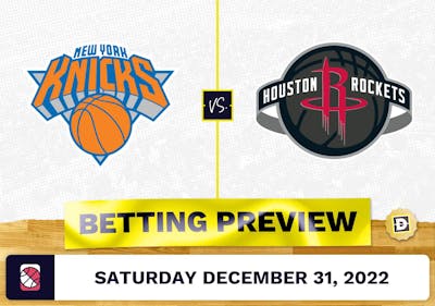 Knicks vs. Rockets Prediction and Odds - Dec 31, 2022