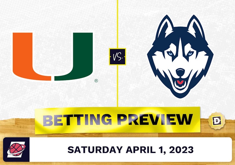 Miami (FL) vs. Connecticut March Madness Prediction - Apr 1, 2023