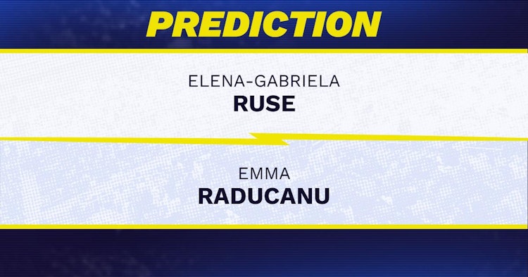 Elena-Gabriela Ruse vs Emma Raducanu Tennis Prediction.