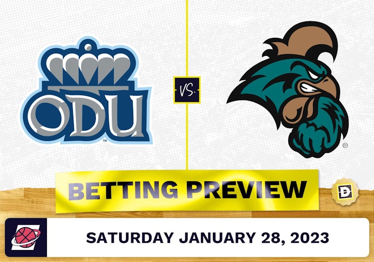 Old Dominion vs. Coastal Carolina CBB Prediction and Odds - Jan 28, 2023