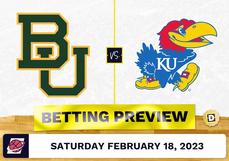 Baylor vs. Kansas CBB Prediction and Odds - Feb 18, 2023