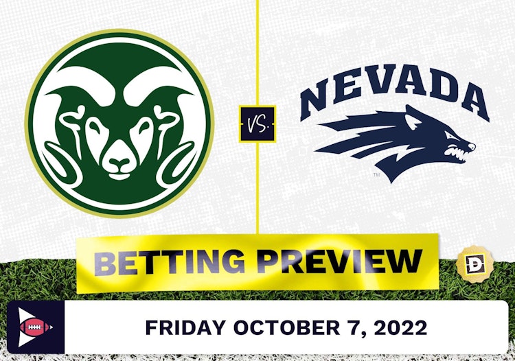 Colorado State vs. Nevada CFB Prediction and Odds - Oct 7, 2022