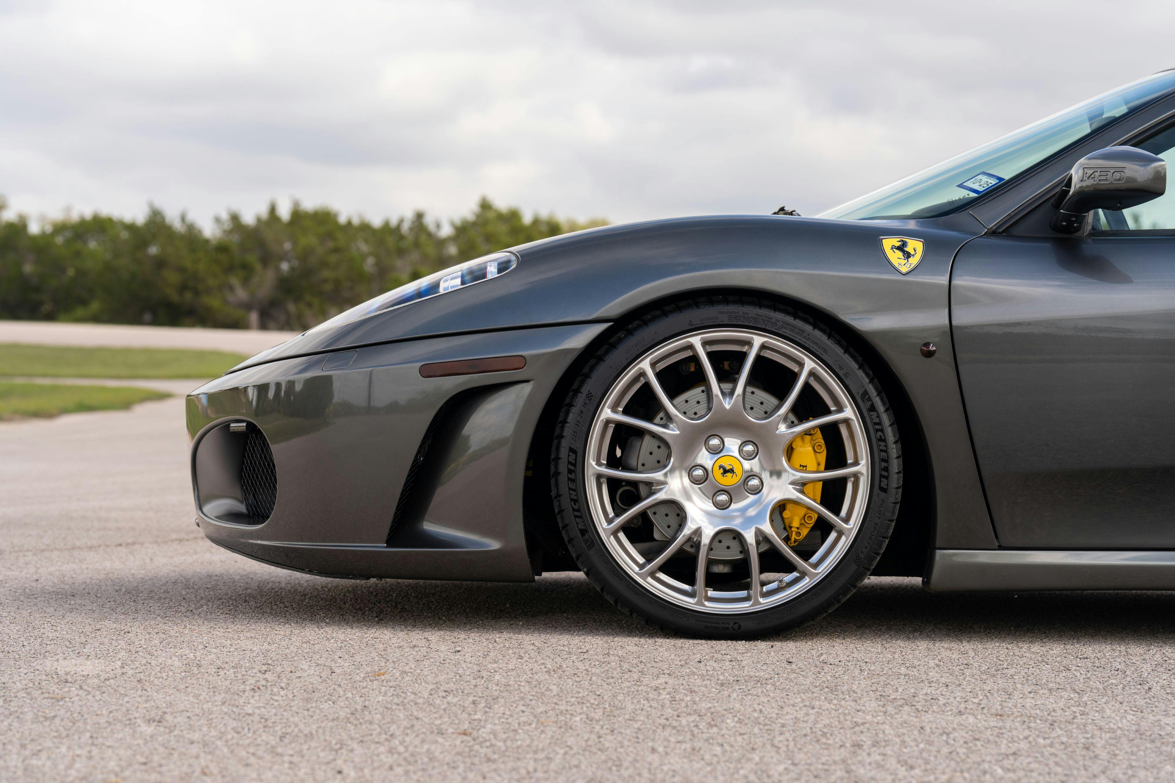 2008 Ferrari F430 in Grigio Silverstone on Black in Lakeway, TX.
