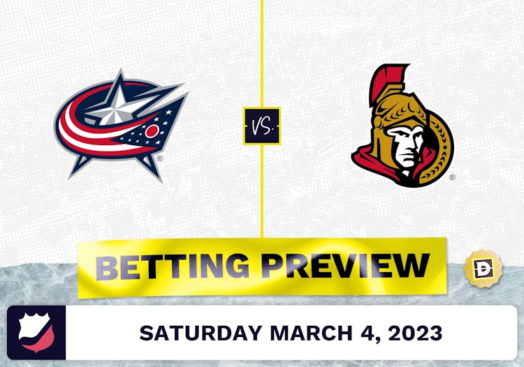 Blue Jackets vs. Senators Prediction and Odds - Mar 4, 2023