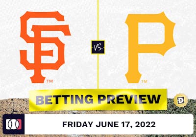 Giants vs. Pirates Prediction and Odds - Jun 17, 2022