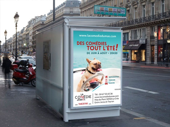 impression d'affiches abribus de centre ville taille 120x176 ou taille 118,5x175 cm imprimer-vos-affiches-abribus-a-prix-imbattables