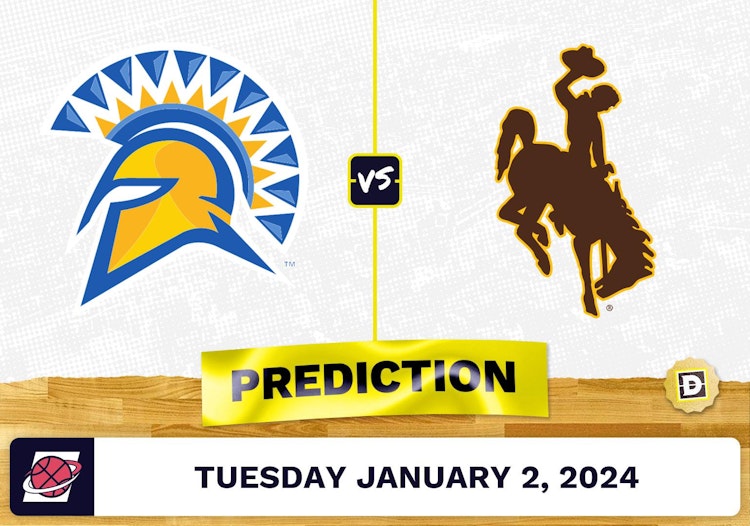 San Jose State vs. Wyoming Prediction, Odds, College Basketball Picks  [1/2/2024]