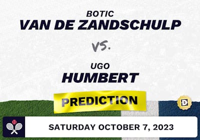 Botic Van de Zandschulp vs. Ugo Humbert Prediction - Shanghai Masters 2023