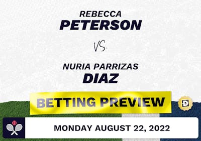 Rebecca Peterson vs. Nuria Parrizas Diaz Predictions - Aug 22, 2022