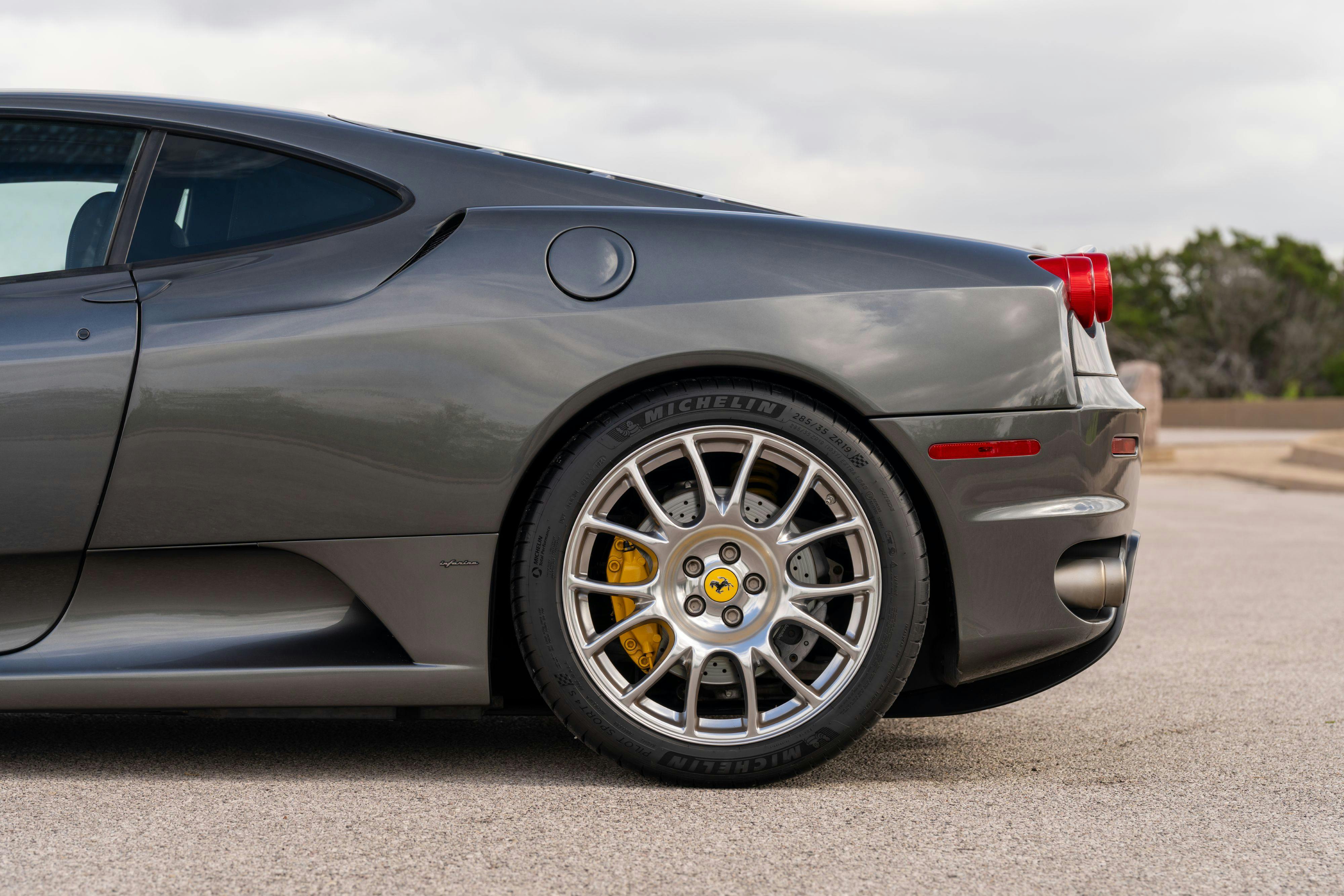 2008 Ferrari F430 in Grigio Silverstone on Black in Lakeway, TX.