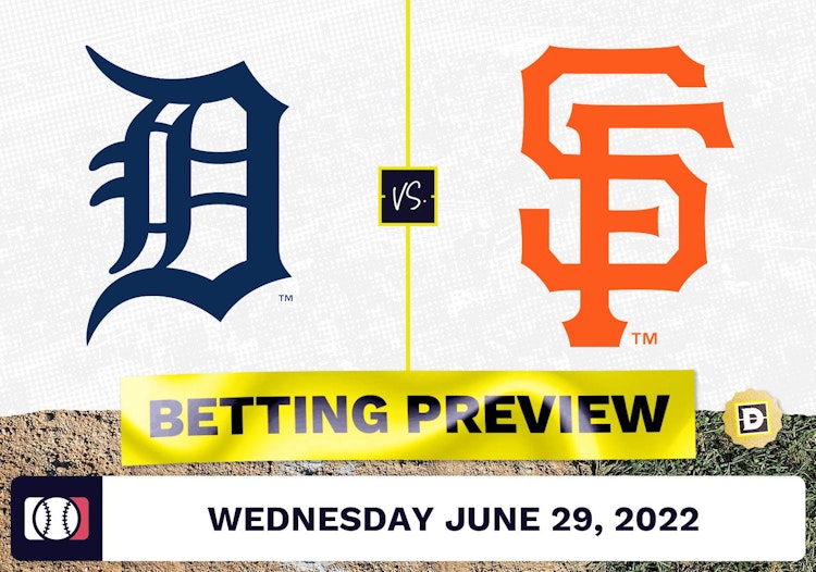 Tigers vs. Giants Prediction and Odds - Jun 29, 2022