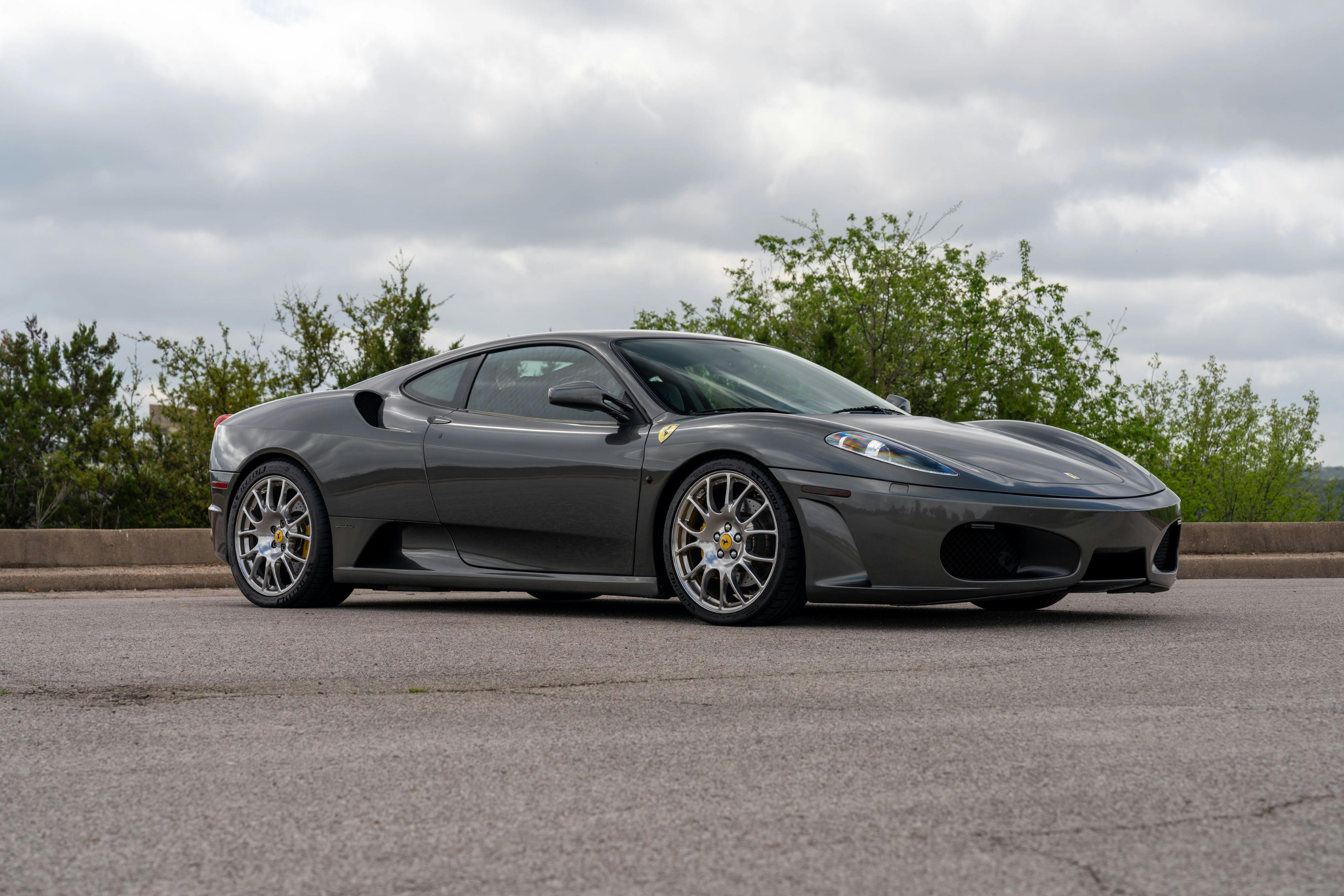 2008 Ferrari F430 in Grigio Silverstone on Black in Lakeway, TX.