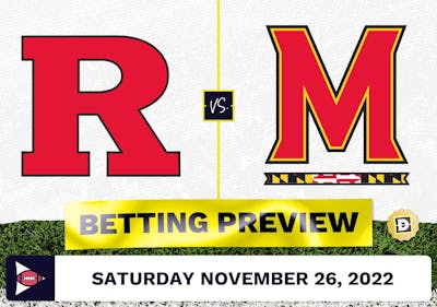 Rutgers vs. Maryland CFB Prediction and Odds - Nov 26, 2022