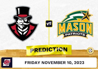 Austin Peay vs. George Mason Basketball Prediction - November 10, 2023