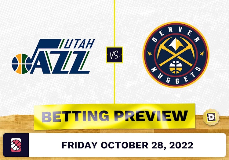 Jazz vs. Nuggets Prediction and Odds - Oct 28, 2022