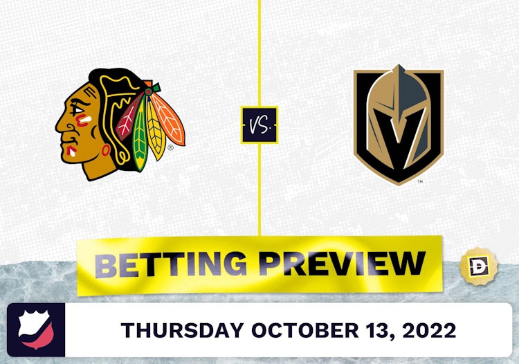 Blackhawks vs. Golden Knights Prediction and Odds - Oct 13, 2022