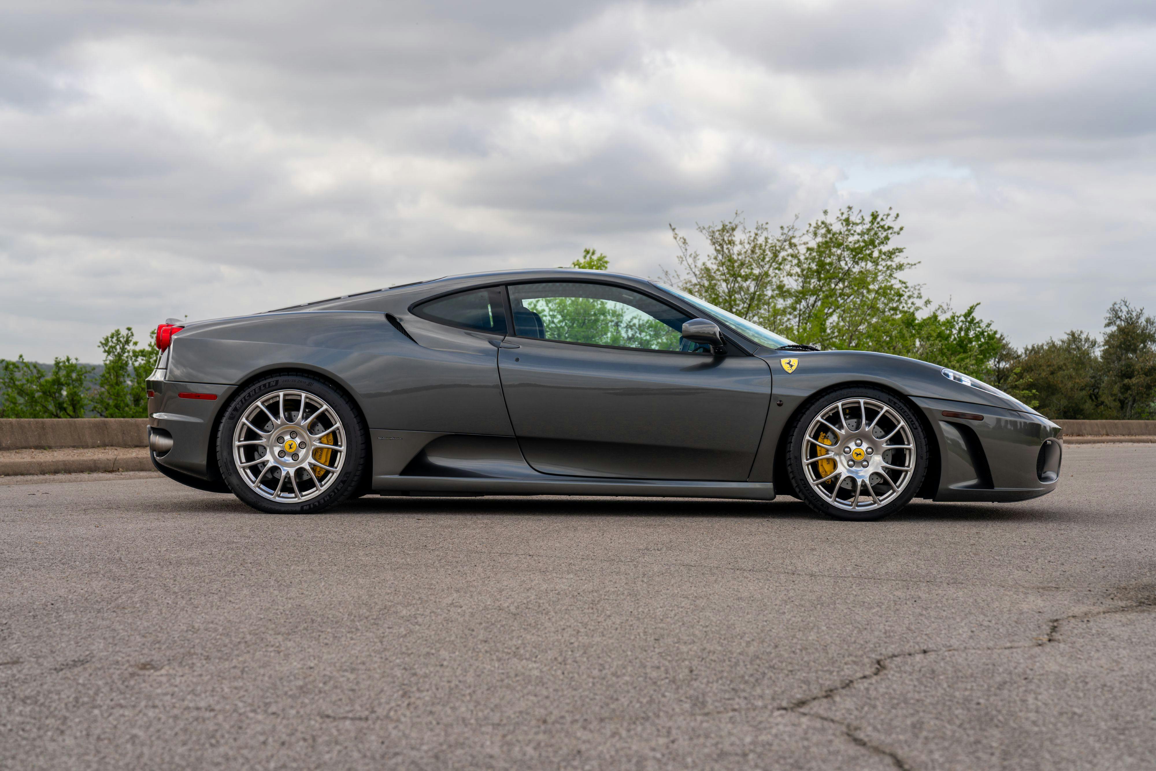 2008 Ferrari F430 in Grigio Silverstone on Black in Lakeway, TX.