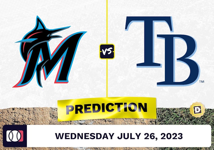 Marlins vs. Rays Prediction for MLB Wednesday [7/26/2023]