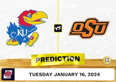 Kansas vs. Oklahoma State Prediction, Odds, College Basketball Picks [1/16/2024]