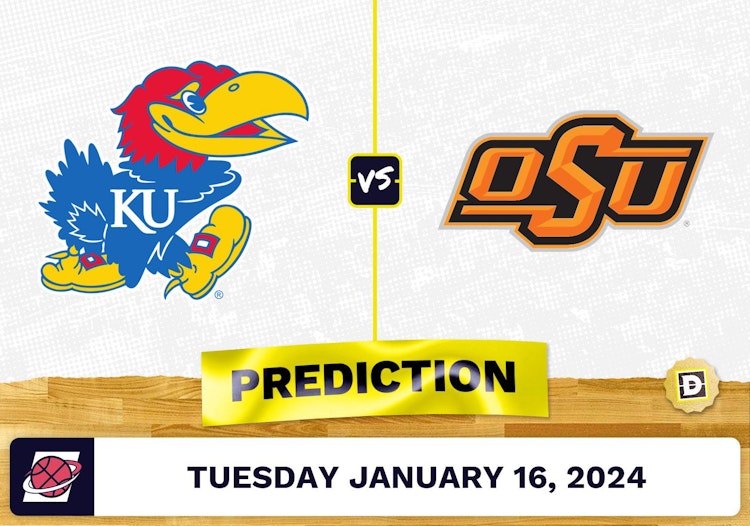 Kansas vs. Oklahoma State Prediction, Odds, College Basketball Picks [1/16/2024]