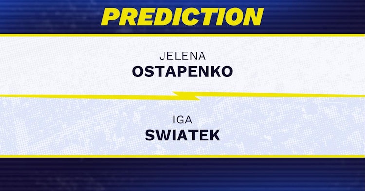 Jelena Ostapenko vs Iga Swiatek Tennis Prediction.