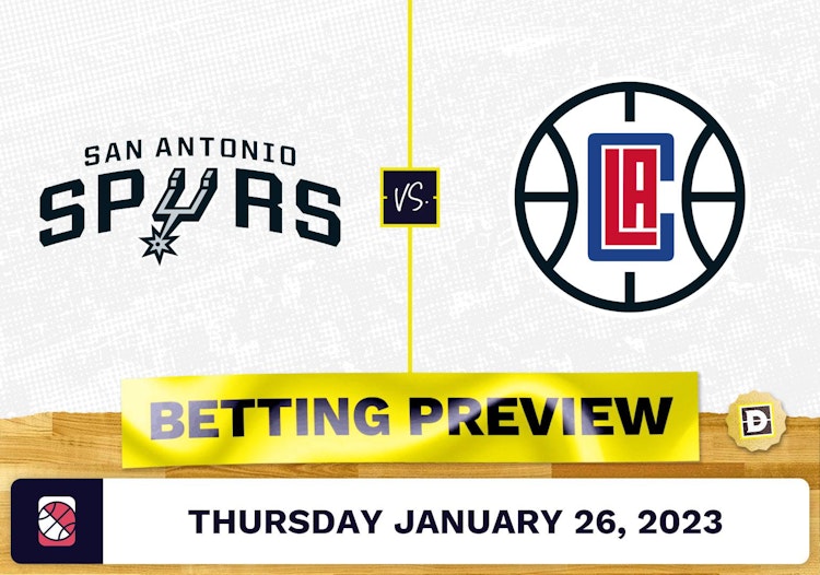 Spurs vs. Clippers Prediction and Odds - Jan 26, 2023