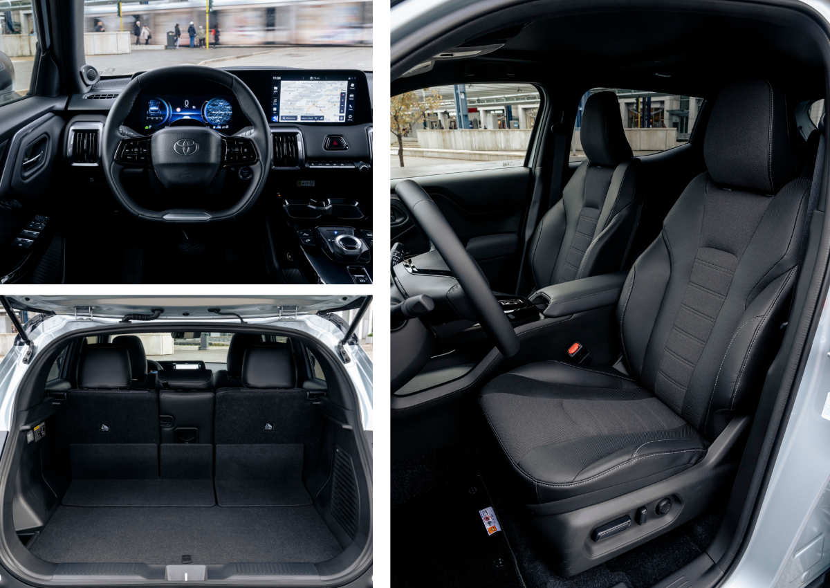 Das Interieur des Toyota Urban Cruiser.