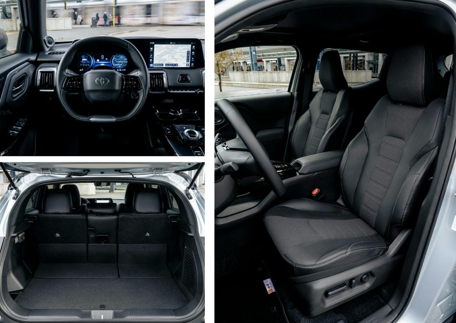 Das Interieur des Toyota Urban Cruiser.