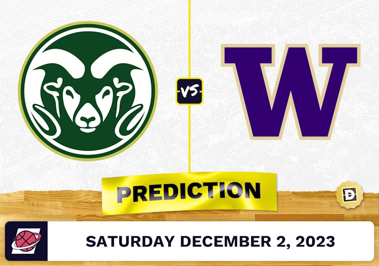 Colorado State vs. Washington Basketball Prediction - December 2, 2023