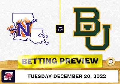 Northwestern State vs. Baylor CBB Prediction and Odds - Dec 20, 2022