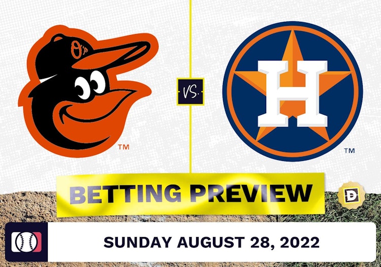 Orioles vs. Astros Prediction and Odds - Aug 28, 2022