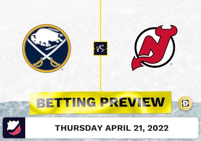 Sabres vs. Devils Prediction and Odds - Apr 21, 2022