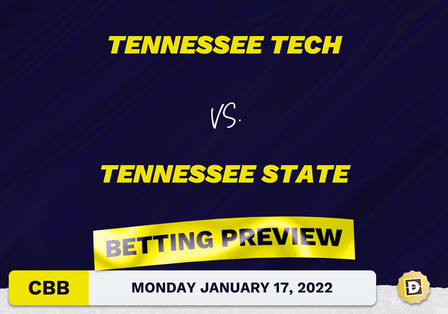 Tennessee Tech vs. Tennessee State CBB Predictions and Odds - Jan 17, 2022