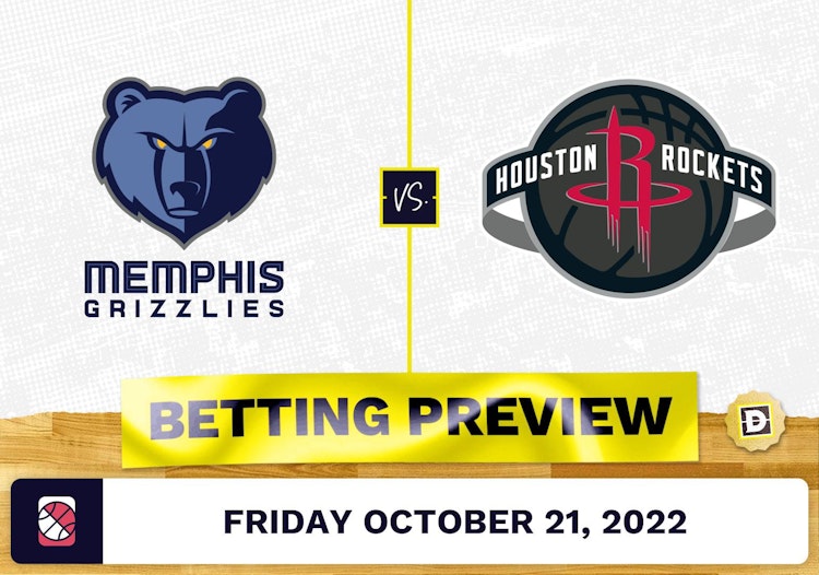 Grizzlies vs. Rockets Prediction and Odds - Oct 21, 2022