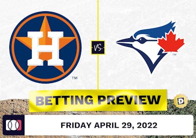 Astros vs. Blue Jays Prediction and Odds - Apr 29, 2022