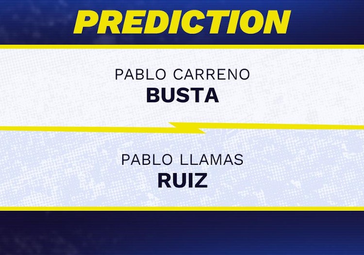 Pablo Carreno Busta vs Pablo Llamas Ruiz Tennis Prediction.