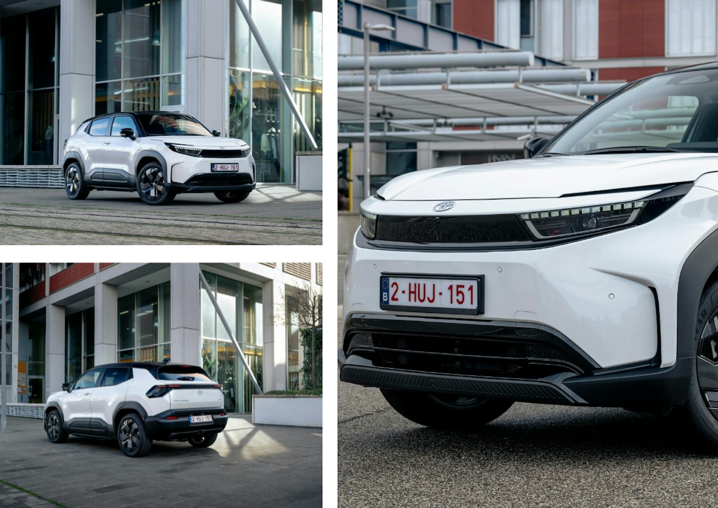 Das Exterieur des Toyota Urban Cruiser.