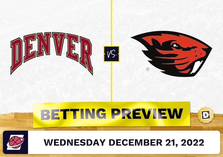 Denver vs. Oregon State CBB Prediction and Odds - Dec 21, 2022