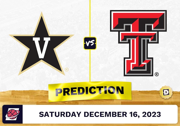 Vanderbilt vs. Texas Tech Prediction, Odds, Picks for College Basketball Saturday [12/16/2023]