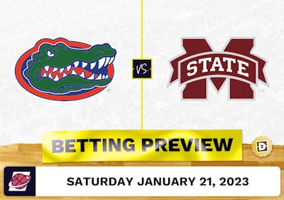 Florida vs. Mississippi State CBB Prediction and Odds - Jan 21, 2023