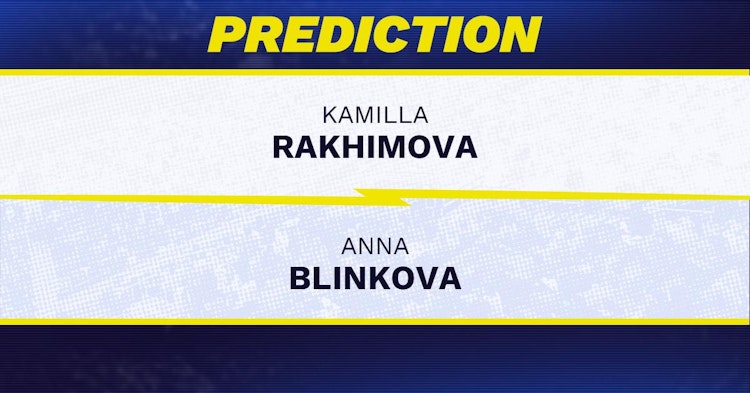 Kamilla Rakhimova vs Anna Blinkova Tennis Prediction.